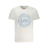 Lee White Cotton Men T-Shirt -   -  Lee.